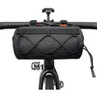 Lynx Sac de guidon Wildtrack imperméable et compact, doté d'une fermeture éclair soudée et de deux poches latérales, idéal pour le bikepacking