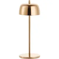 Zafferano Lampe De Table Led Circe Cuivre Rechargeable Et Dimmable