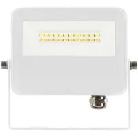 Beneito Faure Projecteur Led Extérieur Sky 10W . Cct 3000K/4000K/5000K, Angle 115°, Finition Blanc Mat Et Technologie De Commutation Incluse.