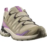 Salomon - Chaussures de trail en GORE-TEX - XA Pro 3D V9 GTX W Bog/Aloe/Concog - Taille 39 1/3 - Beige