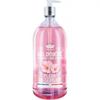 Les Petits Bains de Provence Soap-Free Superfatted Shower Gel Cherry Blossom 1L (1000 ml)
