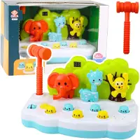 Leantoys Whack-a-mole Animals Skill Game Counter Hammer Couleur