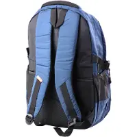 Lean Sac à dos de ville fonctionnel 9 poches bleu marine 35l 48cm