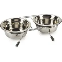 Beeztees Lumara Dinerset Deluxe en Acier Inoxydable - 16 cm