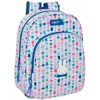 Safta Sac à dos Miffy Bunny, 10 litres, blanc, pour enfants, taille unique
