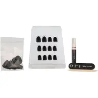 OPI Xpress/on Iconic Shades Lady In Black Artificial Nails 30 Units Noir Femme