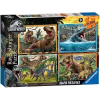Ravensburger Puzzle Jurassic World 4x100 Pièces