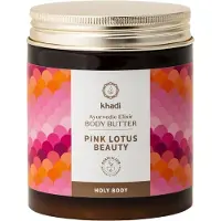 Khadi Beurre corporel ayurvédique - Pink Lotus Beauty 250 ml