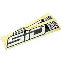 RockShox Sid Sl Ultimate 29'' Set d'autocollants jaune jaune One Size