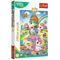 Trefl Puzzle à paillettes Trefliki 100 paillettes 14833