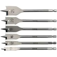 YATO -Bois plat Foret Set de 610-25mm - YT-3258