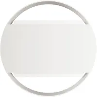 Beneito Faure Applique Murale Extérieure Led Clos Wall 16W , Orientable 120°, Sélecteur Cct 3000K-5000K, Protection Ip65 Ik08, Finition Blanc Mat.