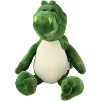 Lean Toys Peluche mascotte doudou crocodile vert 25cm