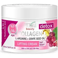 Victoria Beauty - Crème lifting au collagène pour le visage avec L'Arginine 50 - 65 ans 50 ml