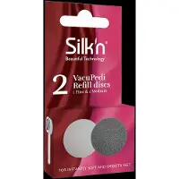 Silk'n VacuPedi Soft & Medium têtes de remplacement pour brosse nettoyante pour pieds crevassés 2 pcs
