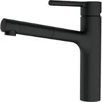 Franke Centro - Mélangeur évier FP 0098.901 avec bec extractible, noir mat 115.0621.592