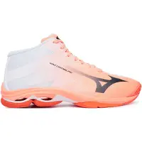 Mizuno Chaussures de sport d'intérieur Wave Lightning Pro Mid, couleur orange, pointure EU 42, couleur orange, pointure EU 42
