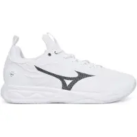 Mizuno Chaussures de sport d'intérieur Wave Luminous, couleur blanche, pointure EU 43, couleur blanche, pointure EU 43