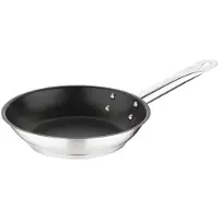 Vogue Poêle à frire antiadhésive Platinum Plus en acier inoxydable 20 cm