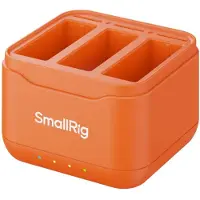 SmallRig Chargeur de batterie 5921 pour caméra DJI Action 6 / Action 5 Pro / Osmo 360