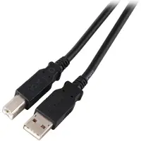 EFB Elektronik K5255.3 USB2.0 Anschlusskabel A-B,St.-St.,3,0m,grau,Classic