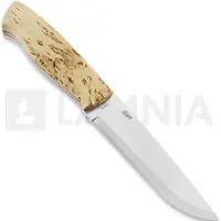 Brisa Couteau Trapper 115, Elmax Scandi, curly birch