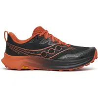 Saucony - Chaussures de trail - Peregrine 16 Black/Rust pour Homme - Taille 46,5 - Noir