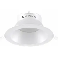 Beneito Faure Spot Encastrable Led Thessis De , 25 W, 90°, Interrupteur Cct, 3000 K/4000 K/5000 K, Finition Blanc Mat - Éclairage Intérieur