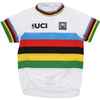 Santini T-shirt à Manches Courtes Uci World Champion