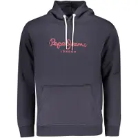 Pepe Jeans Sweat-shirt 'Macbeth' bleu nuit / rouge foncé