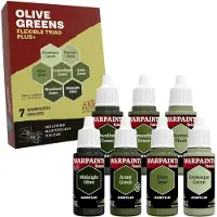 The Army Painter Warpaints Fanatic Flexible Triad PLUS Olive Greens