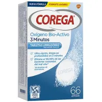 Corega Oxygène Actif 3 minutes 66 comprimés
