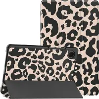 IMoshion Coque tablette Design Trifold pour Samsung Galaxy Tab A11 / A9 8.7 pouces - Leopard