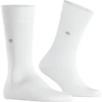 Burlington Chaussettes gris / blanc