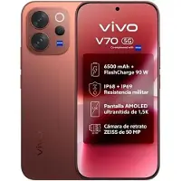 Vivo V70, 8 gb, 512 gb, écran de 6,6´´. Adaptateur secteur Braun, universel, pour prise européenne (220V). Taille unique