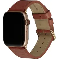 dbramante1928 Madrid - Bracelet montre 38/40 mm (40 mm, Cuir pleine fleur), Sangles de montre, Rose