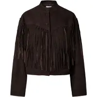 Pieces Veste mi-saison brun foncé