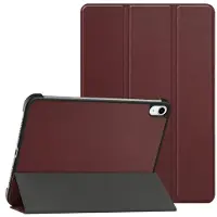 IMoshion Coque tablette Trifold pour Apple iPad Air 11 pouces (2026) M4 / (2025) M3 / (2024) M2 / Air 5 (2022) / Air 4 (2020) - Bordeaux