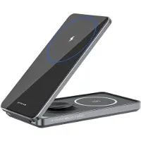 Wisam Proove Chargeur sans fil Metal Edge 3 en 1, couleur gris