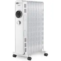 Kumtel Radiateur à huile KUM-1230S Blanc