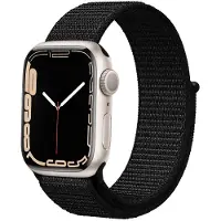 Crong Bande réfléchissante - Montre sport 42 (Fibre de nylon), Sangles de montre, Noir