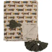 Bloomingville Couverture - 160x130 cm - Charlie - - UneTaille - Couverture
