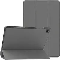 IMoshion Coque tablette Trifold pour Samsung Galaxy Tab A9 Plus - Gris