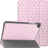 IMoshion Coque tablette Design Trifold pour Samsung Galaxy Tab A11 Plus / A9 Plus - Happy Dots
