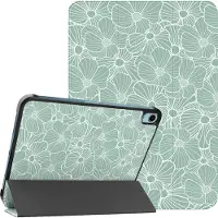 IMoshion Coque tablette Design Trifold pour Apple iPad 11 (2025) 11 pouces A16 / iPad 10 (2022) 10.9 pouces - Botanica