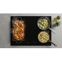 Continental Edison Plaque a induction - - 4 foyers - 7200 W - 70 cm - CETI724Z2FLEX - Noir