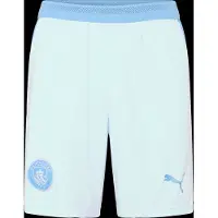 Puma Pantalon de sport bleu pastel / blanc