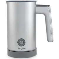 Salter EK6359MMSVDE Aspen Milk Frother Silver, Mousseur à lait, Argent