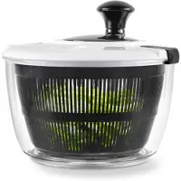 Salter BW12003EU7 Salad Spinner 3.5L, Essoreuse à salade, Blanc, Noir, Gris