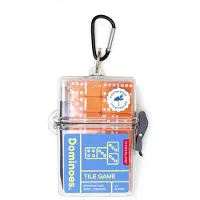 Kikkerland Jeu de dominos de voyage
